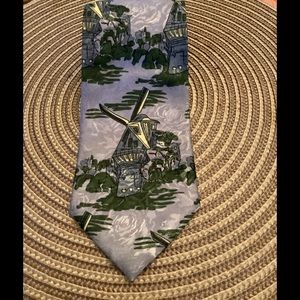 Laurent Benon silk tie made in France looks Dutch